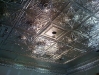 Tin Ceiling before paint