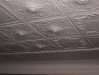 Tin Ceiling Painted